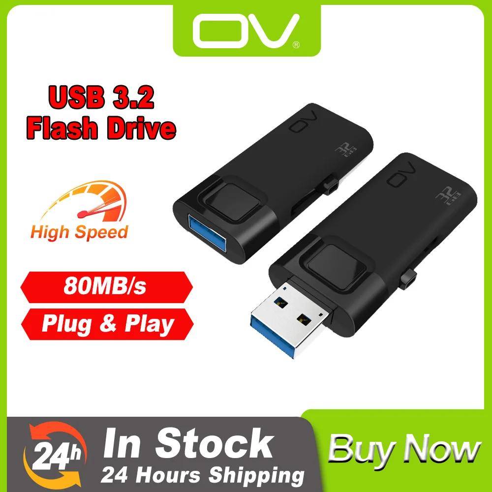 OV ExtraV  USB 3.2 ÷ ̺, ִ 80 Mb/s  ũ, ̺, ޸ ƽ, մԿ ȥ , 32GB, 64GB